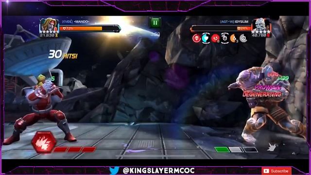 R3 6* Omega Red MELTS Node 23 Mixmaster Korg! | Season 19 Alliance War | Marvel Contest Of Champion смотреть онлайн