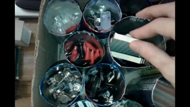 Коробки для хранения радиодеталей. Box for the radio components. смотреть онлайн
