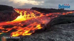 ?Spectacular Explosion: Hawaii's Largest Mauna Loa Volcano Erupts Like a Bomb
