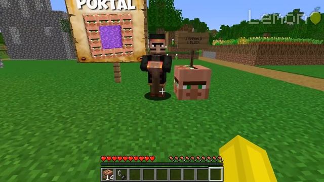 Which PEACEFUL MOB PORTAL IS BETTER in Minecraft ? CHOOSE BEST PORTAL ! смотреть онлайн
