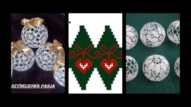 Pletena moda.Вязаные ШАРЫ на елку спицами и крючком смотреть онлайн