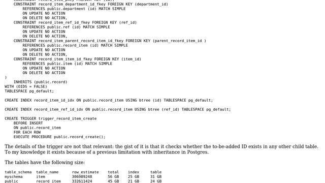 Performance issues when INSERTing in one table, but not another that has many more indexes смотреть онлайн