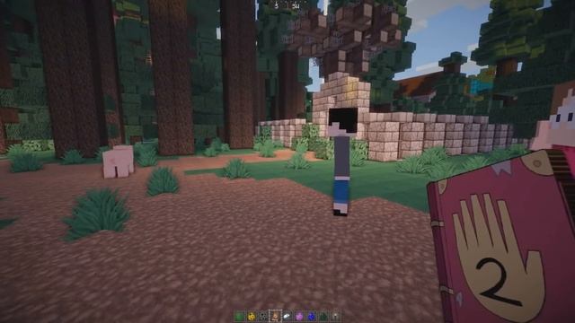 Обзор Гравити Фолз в Minecraft (Gravity Falls Minecraft) смотреть онлайн