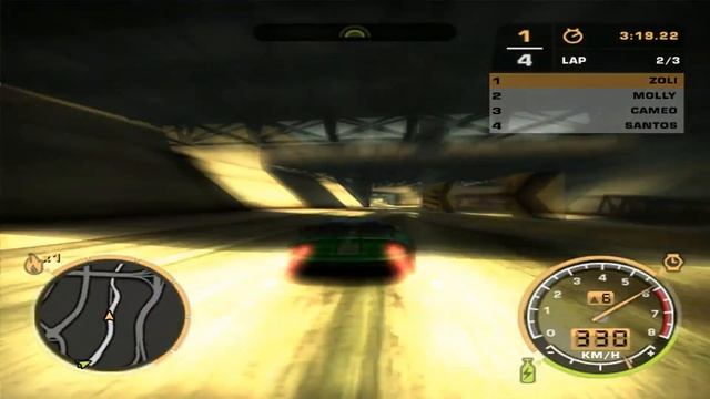 Need For Speed Most Wanted (2005): Walkthrough #126 - Riverside (Lap Knockout) смотреть онлайн