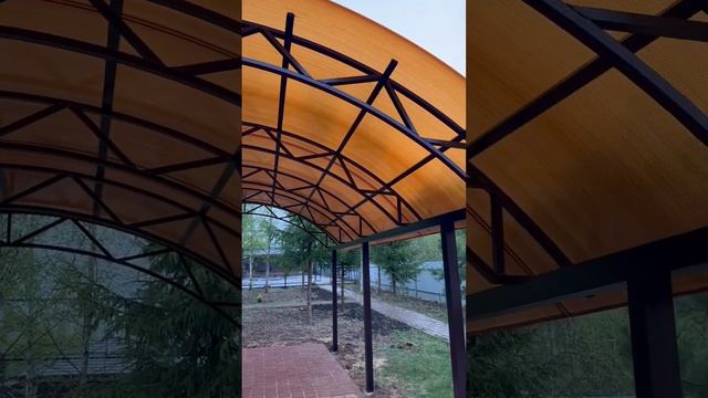 Навес для машины 6х4