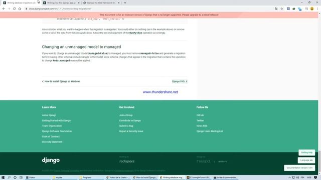 django first application de test смотреть онлайн
