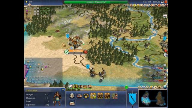 Lets play: Civ4 "Screw you Ragnar!" смотреть онлайн