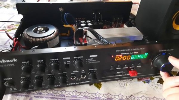 Говорить нечего просто усилитель sunbuck tav-6199E