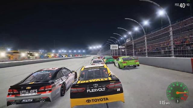 DARLINGTON DESTRUCTION! (Fantastic Finish!) |#45| NASCAR Heat 2 Career смотреть онлайн