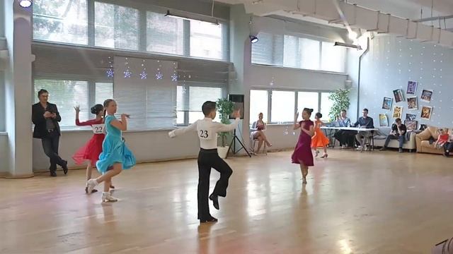 Итоговый кубок Вдохновения 21.05.23 Н-4. Ася и Элля. Ча-ча-ча смотреть онлайн