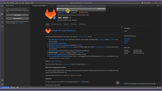 How to set up your GitLab account in VS Code Securely & Clone GitLab Repositories #vscode #gitlab смотреть онлайн