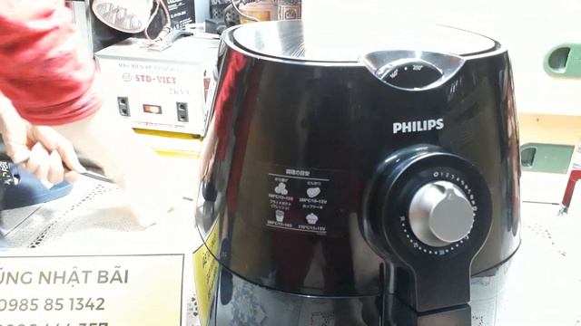HÀNG LƯỚT | Nồi Chiên Không Dầu Philips HD9220 | Test Nướng Gà | 0985851342 смотреть онлайн