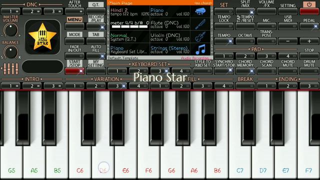Arabic Kuthu | Halamithi Habibo | Instrumental On ORG 2022 Mobile | Piano Star смотреть онлайн