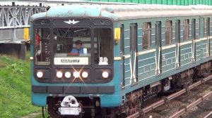 «Один из последних номерных на ТКЛ!» Электропоезд 81-717/714.5 «Номерной» с маршрутом №46
