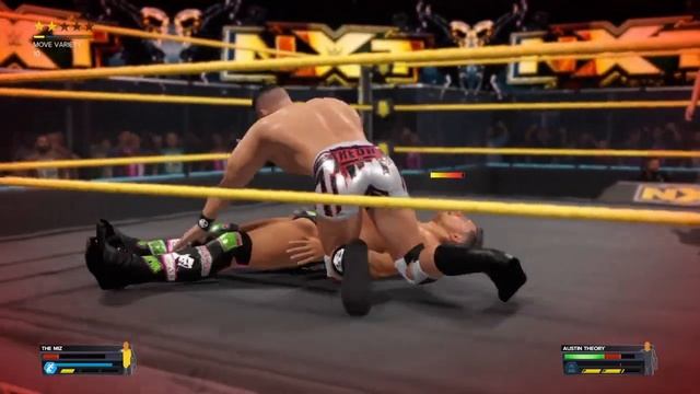 NXT #1The  Miz Vs Austin Theory - WWE United States Championship на русском языке | Wrestling 2k23