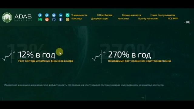 Часть 1 Adab - Первая криптовалютная биржа функционирующая в соответствии с правилами Шариата смотреть онлайн