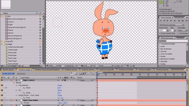 Как сделать мультик - Аниметки 02: Винни-Пух и Пятачок смотреть онлайн