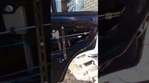 Установка электропривода замка на заднюю дверь ВАЗ 2104