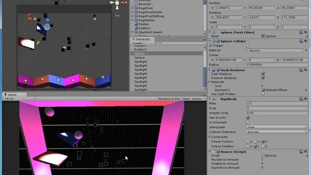 Bouncing ball game - Bug1 Fixed смотреть онлайн