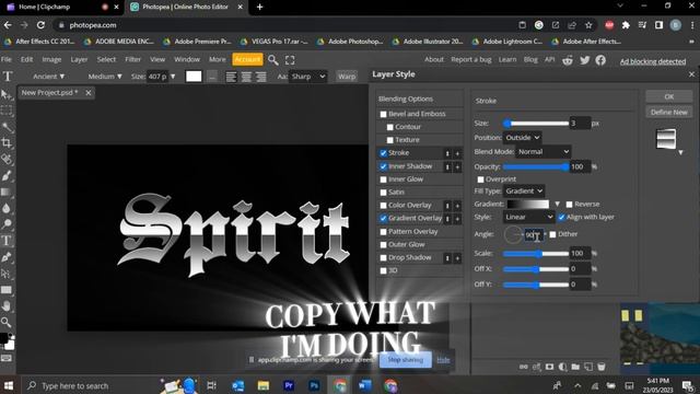 Photopea Tutorial: How To Make The *EASIEST* 3D ANIME Text смотреть онлайн