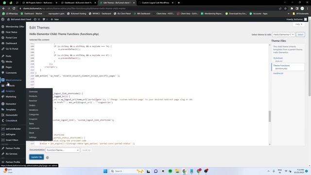 Custom Logout Link In WordPress Without Plugin смотреть онлайн