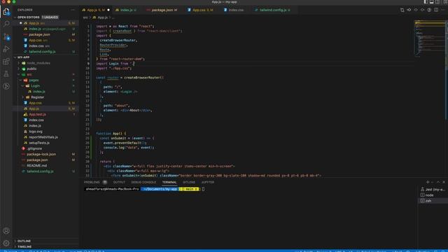 ReactJs tutorial #3 Setup React Router Dom #reactjs #reactjstutorial #reactjsdeveloper смотреть онлайн