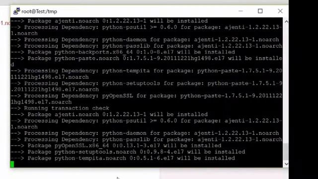 CentOS Web Control Panel (Webmin,Ajenti) смотреть онлайн