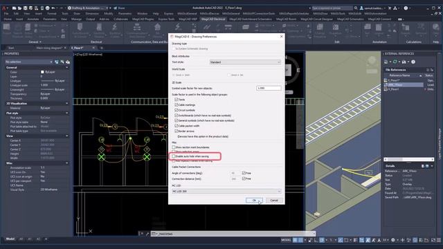 MagiCAD 2023 UR-1 for AutoCAD – New hiding options for electrical objects смотреть онлайн