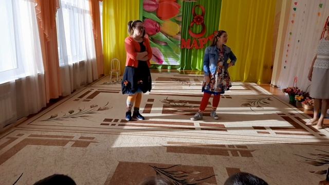 Весенний утренник _Для мамочки любимой_.mp4 смотреть онлайн