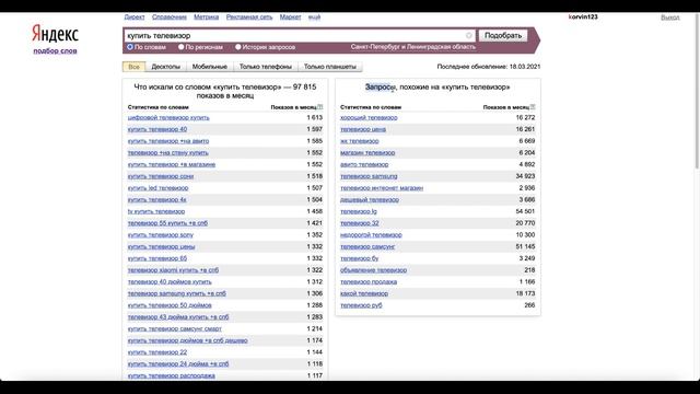 Семантическое ядро за 5 минут. Учимся собирать список ключевых слов с помощью Яндекс Wordstat смотреть онлайн