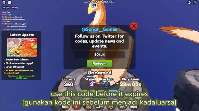 NEW UPDATE CODES [EASTER 2!] Griffin's Destiny ROBLOX | ALL CODES | 16 APRIL 2023 смотреть онлайн