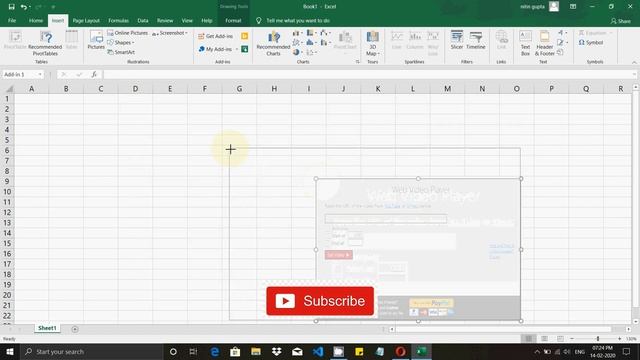 Play YouTube videos on excel | how to play videos on excel file | how to embed videos on excel смотреть онлайн