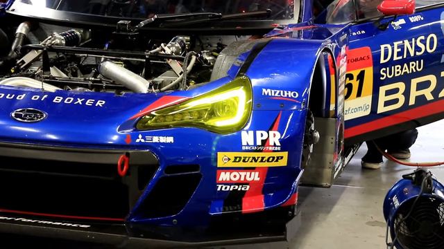 SUBARU BRZ GT300 EJ20エンジンの音を聴く