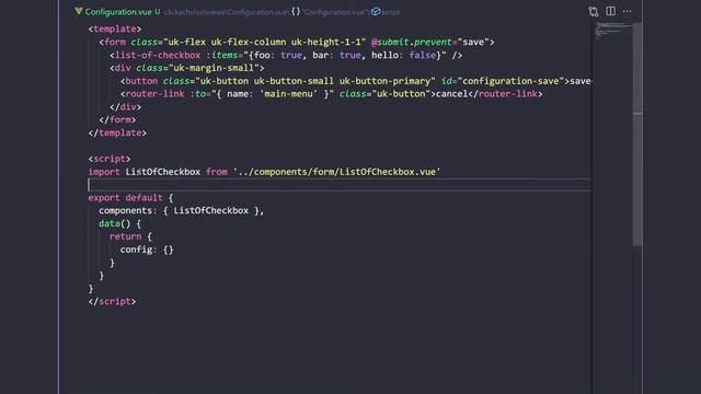 Практика JS Node Vue Electron. 20 Clickachu. Компонент конфигурации записи смотреть онлайн