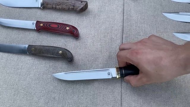 Крутые ножи из порошковых сталей от мастерской Град Горький! смотреть онлайн