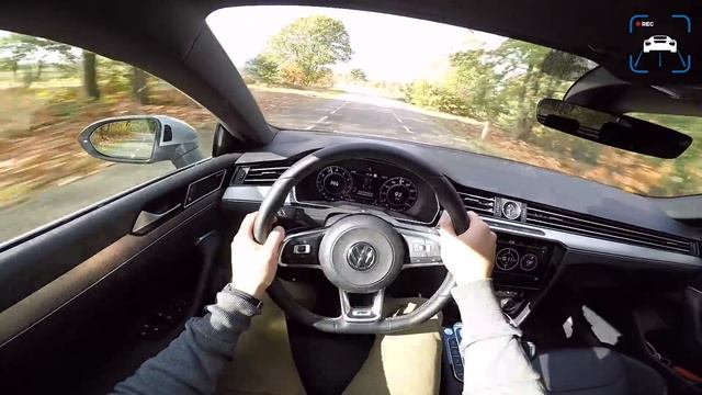 VW Arteon 2.0 TSI R Line 280HP POV Test Drive By AutoTopNL