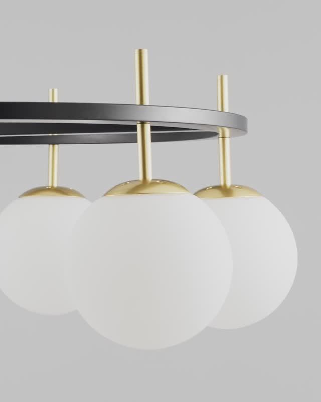 Люстра на штанге Moderli V3000-6C Lana смотреть онлайн