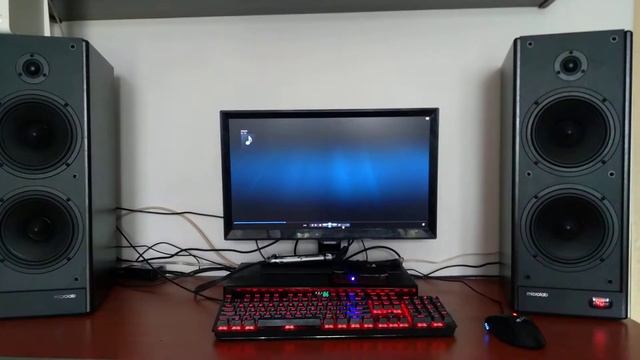 Microlab Solo 7c + Sound Blaster X-Fi Surround 5.1 Pro смотреть онлайн