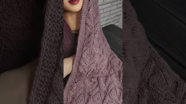 Узор на этот потрясающий палантин уже на канале! смотреть онлайн