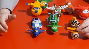 игрушки супер крылья : джером, мира, дедушка альберт.