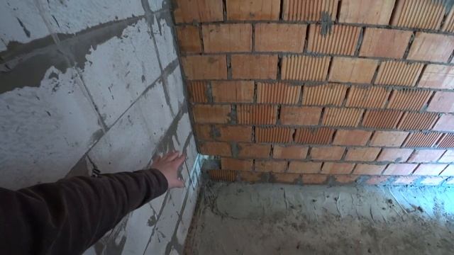 Межкомнатные перегородки из кирпича 2НФ. смотреть онлайн