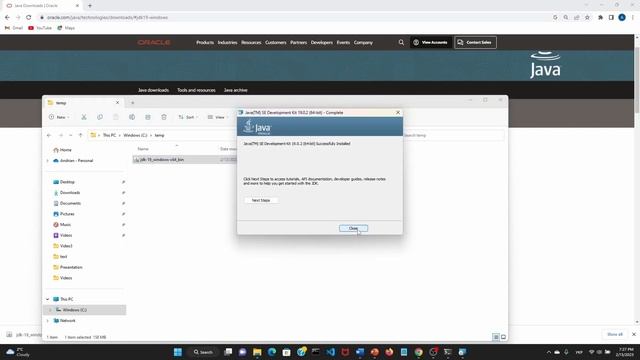 Як встановити java на Windows 11 смотреть онлайн