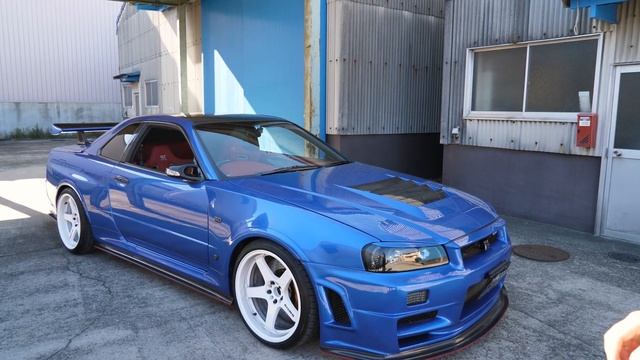 The Best Nissan Skyline GTR R34 EVER. JDM CARS смотреть онлайн