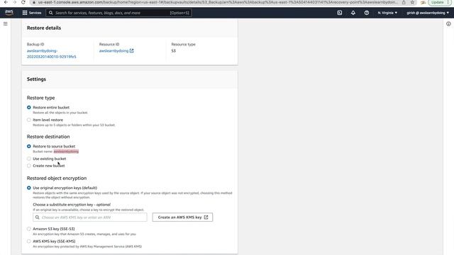S3 Backup and Restore using AWS Backup смотреть онлайн