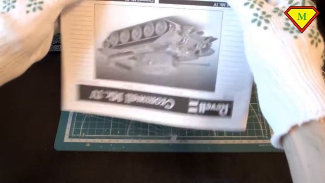Распаковка Unboxing танк Cromwell 1:72 revell смотреть онлайн
