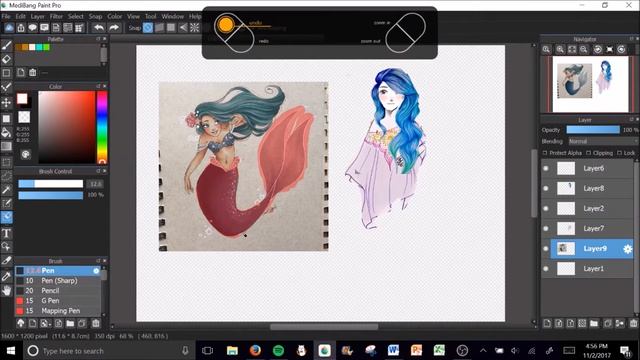 Can you "Photoshop" an Image Using FireAlpaca/Medibang? (SPEEDPAINT) смотреть онлайн