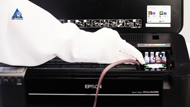 Instalacja CISS INKSYSTEM W Drukarce Epson Stylus B42WD