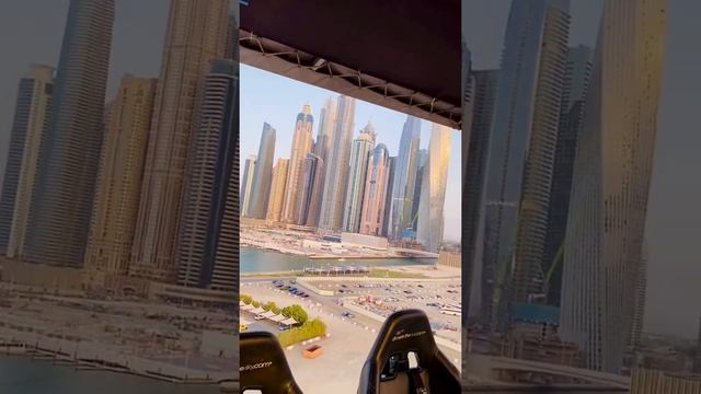 DINNER IN THE SKY, AMAZING EXPERIENCE | DUBAI UAE 2021 || Suzette & Charles Travel ❤️ смотреть онлайн