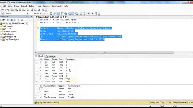13 Advanced or intelligent joins in sql server смотреть онлайн