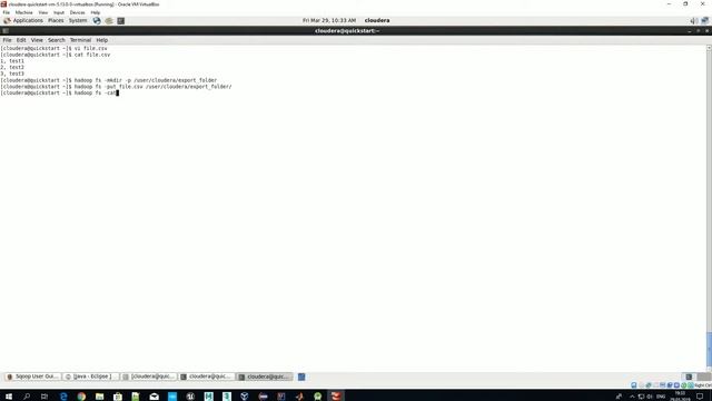 Sqoop - Export data from HDFS to MySQL table in Cloudera VM, Sqoop मार्गदर्शक смотреть онлайн